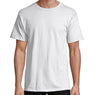 Men's Everyday Short Sleeve Crewneck T-Shirt - Plain White Comfort Soft 100% Cotton (Pack of 4)
