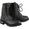 Xelement 2446 'Vigilant' Women's Black Logger Boots with Inside Zipper