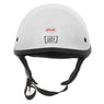 Outlaw Helmets T68 Glossy White Motorcycle Helmet for Men & Women DOT Approved - Adult Unisex Skull Cap for Bike Scooter ATV UTV Chopper Skateboard
