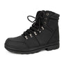 Xelement LU9618 Black Premium Leather Motorcycle Boots for Men - Fashion Advanced Logger Biker, Working or Daily Boots