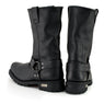 Xelement 1443 Men's Black Harness Motorcycle Biker Boots