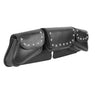 Xelement XS67105 'Safe Keep' Black Studded Motorcycle Windshield Bag