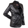 Ladies Lucky Leather 7755 Cowhide Leather Coat with 2 Button Closure