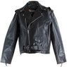 Xelement B7100-LA 'Classic' Men's Black TOP GRADE Leather Motorcycle Biker Jacket