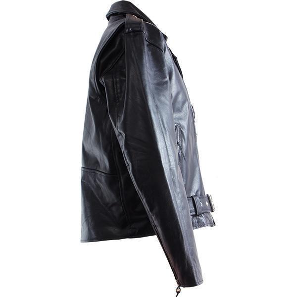 Xelement B7100-LA 'Classic' Men's Black TOP GRADE Leather Motorcycle Biker Jacket