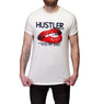 Men's Officially Licensed Hustler HST-530 'Kiss My Bike' White T-Shirt