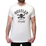 Men's Officially Licensed Hustler HST-580 'Ride To Live' White T-Shirt