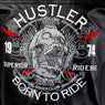 Xelement HSVT 200 Motorcycle Leather Vest For Men - Borm to Ride and Skull - Premium Genuine Biker Club Gilet