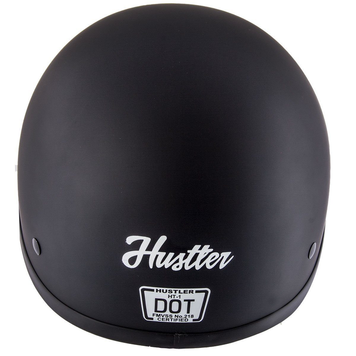 VCAN German Style Motorcycle Half Helmet Open Face Cruiser Chopper Biker Skull  Cap Helmet (Flat Black, XX-Large), Helmets -  Canada
