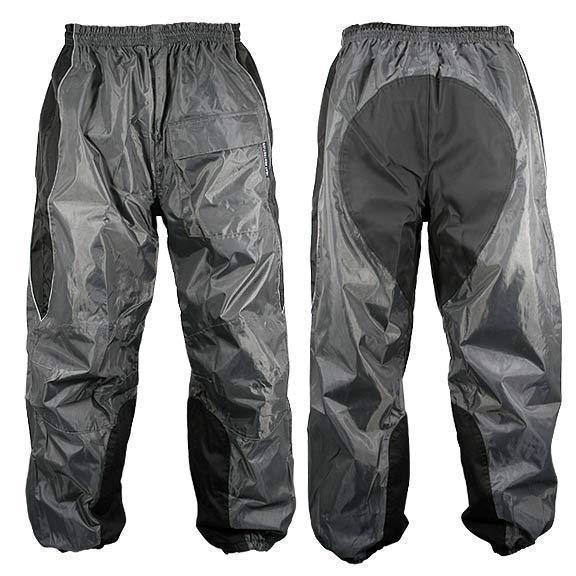 Xelement RN4793 Men's Gray/Black 2-Piece Motorcycle Rain Suit