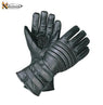 Xelement XG1222 Mens Leather Padded Insulated Motorcycle Gloves